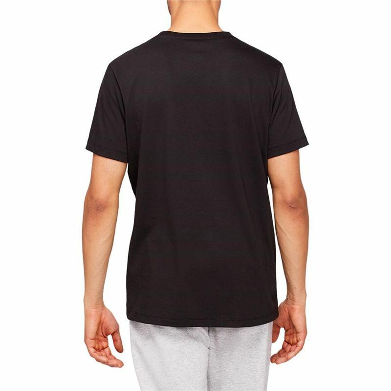 T-shirt à manches courtes homme Asics Big Logo Noir