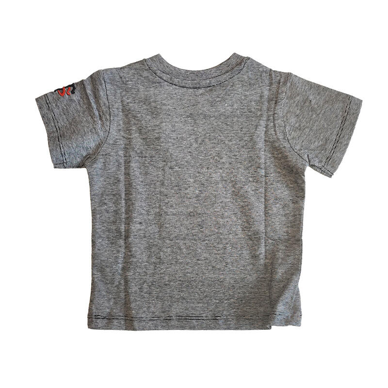 T-shirt Grijs Met Korte Mouwen Voor Baby Stade Toulousain Cute