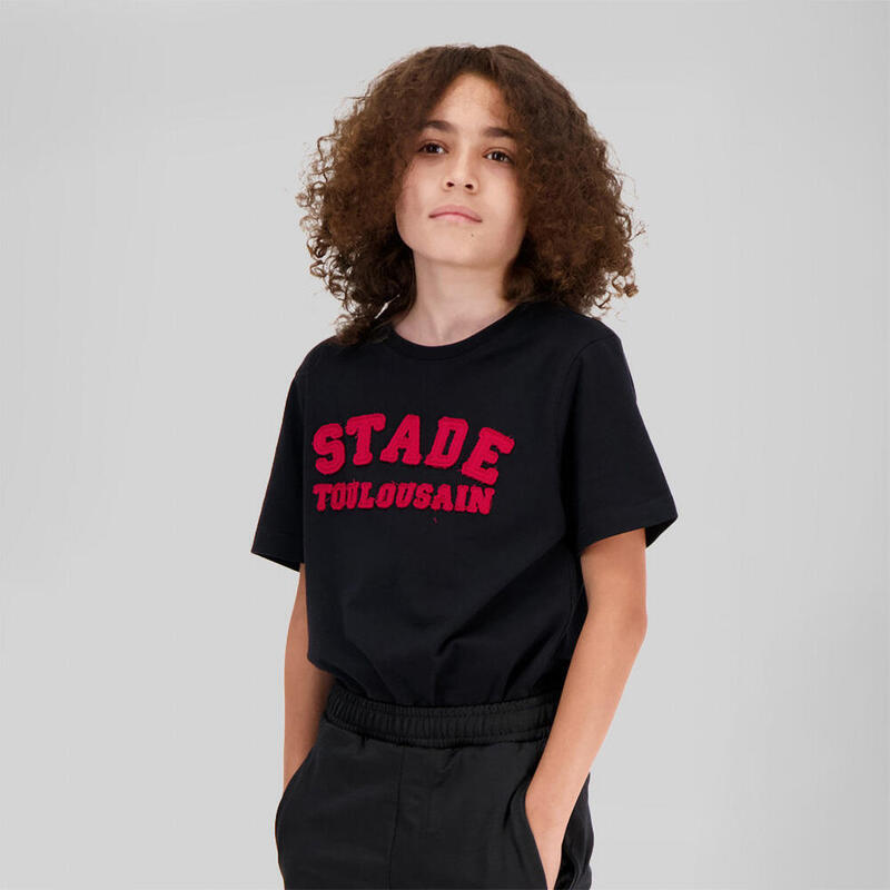 Camiseta Para Niños Stade Toulousain Noir Blizzard