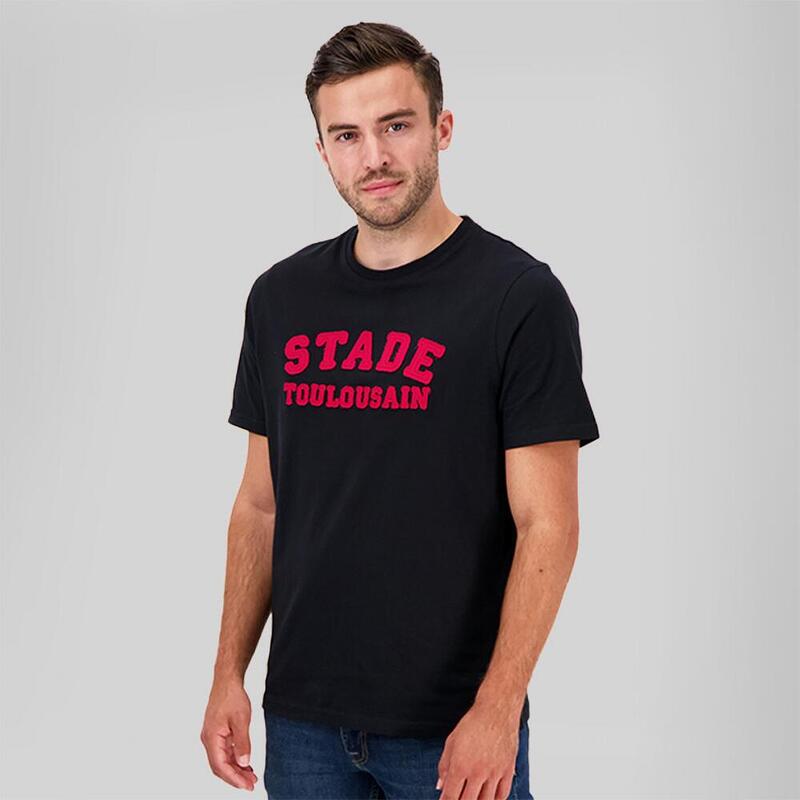 T-shirt Per Uomo Stade Toulousain Blizzard Nero