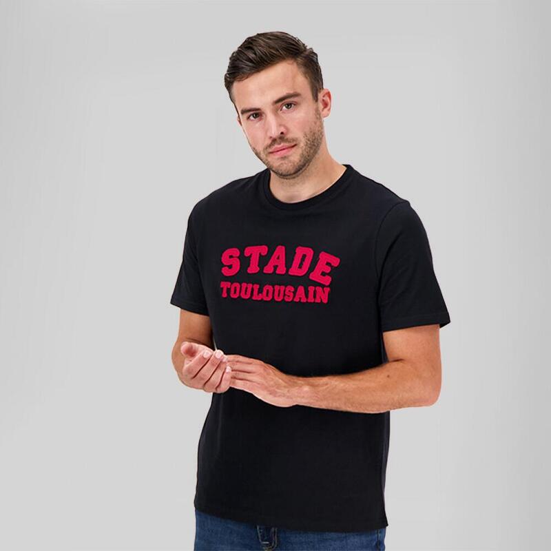 T-shirt Per Uomo Stade Toulousain Blizzard Nero