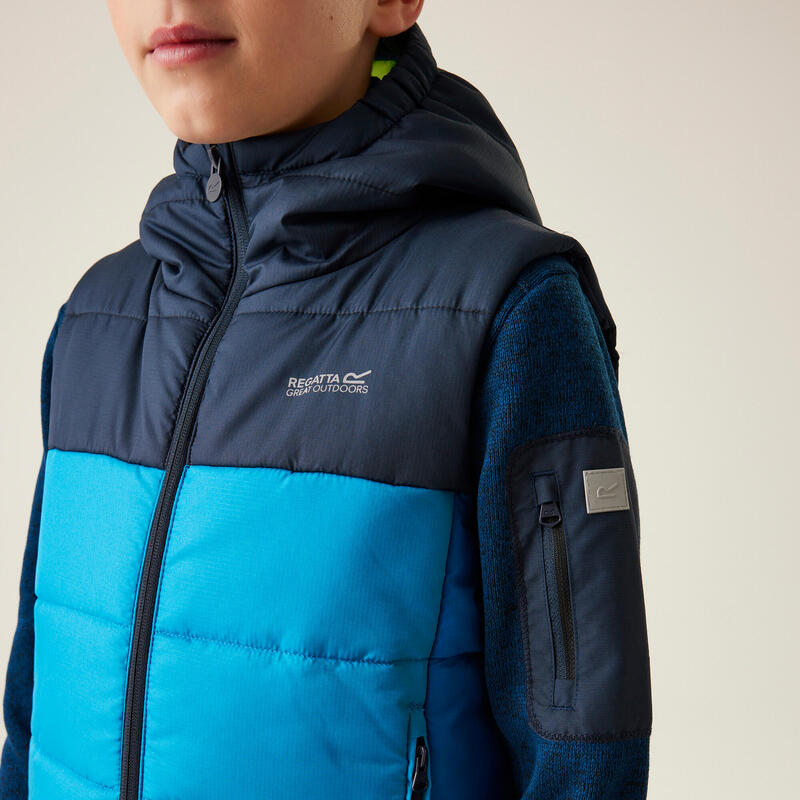 De Lofthouse II wandelbodywarmer voor kinderen