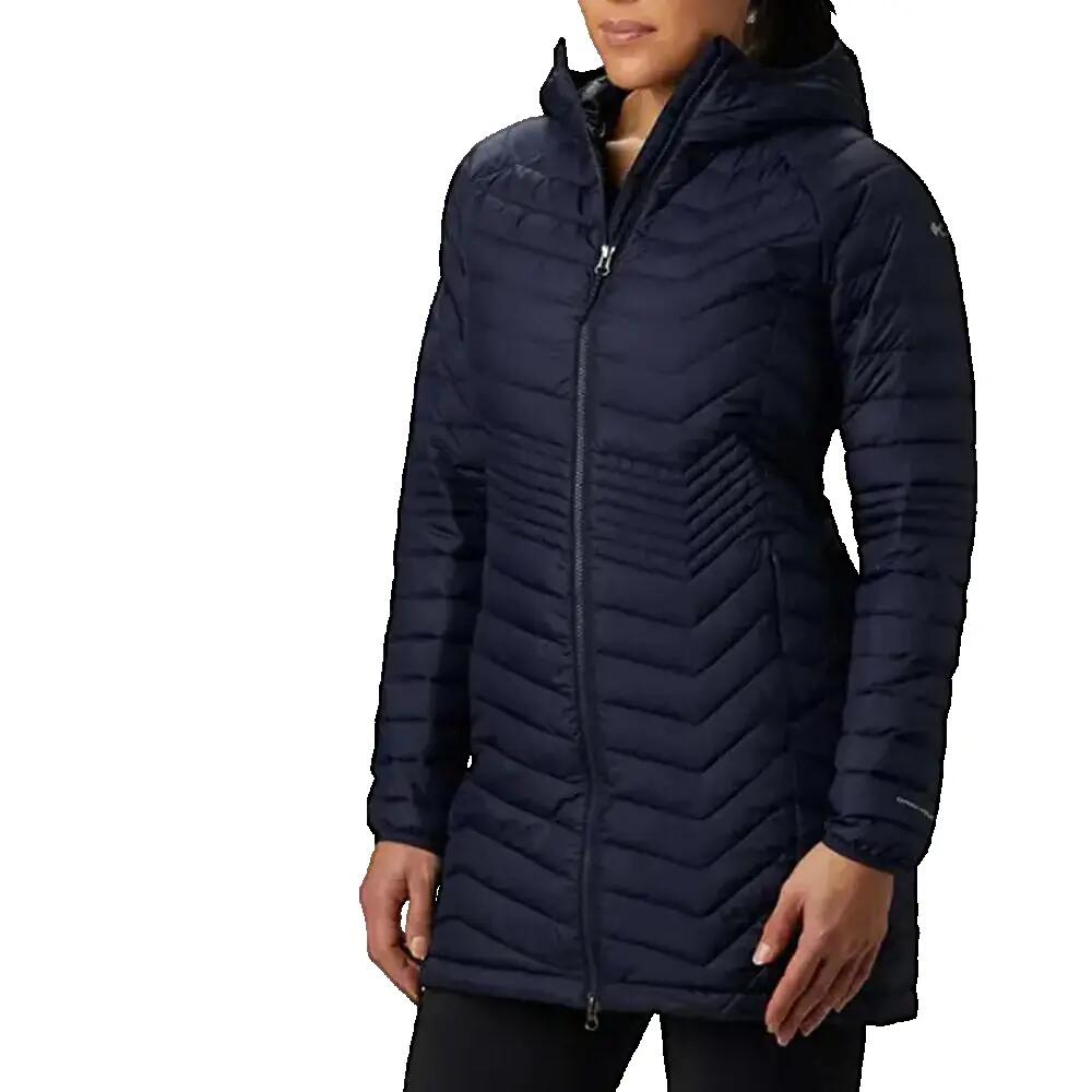 Geaca Femei Columbia Powder Lite Mid - albastru 2/6