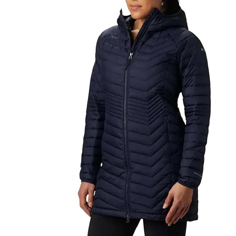 Geaca Femei Columbia Powder Lite Mid - albastru