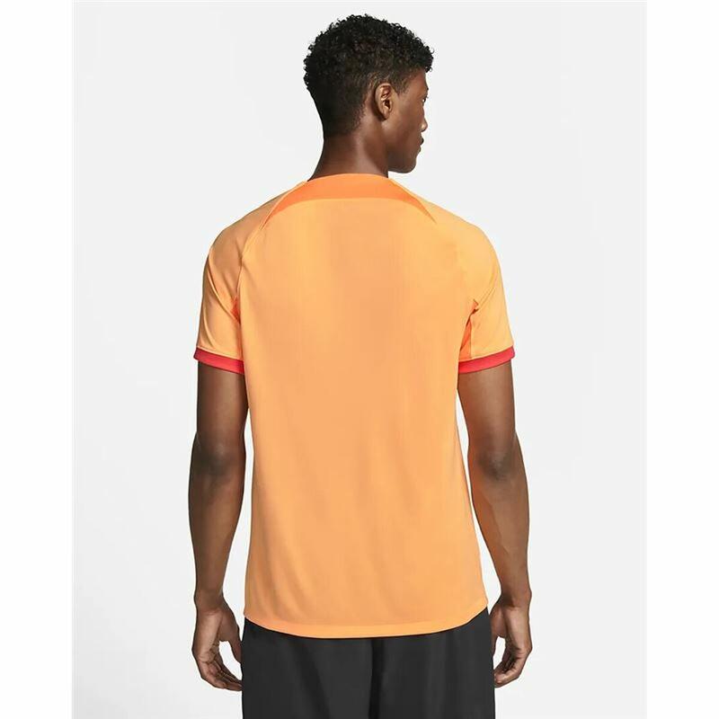 Camiseta de Fútbol de Manga Corta Hombre Nike Atlético Madrid Naranja