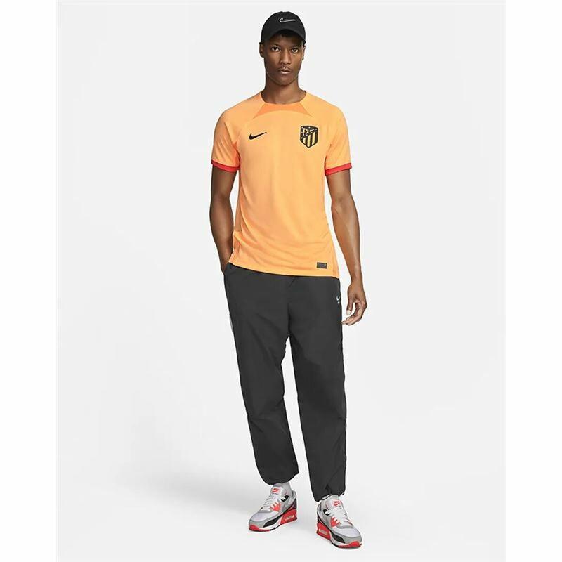 Camiseta de Fútbol de Manga Corta Hombre Nike Atlético Madrid Naranja