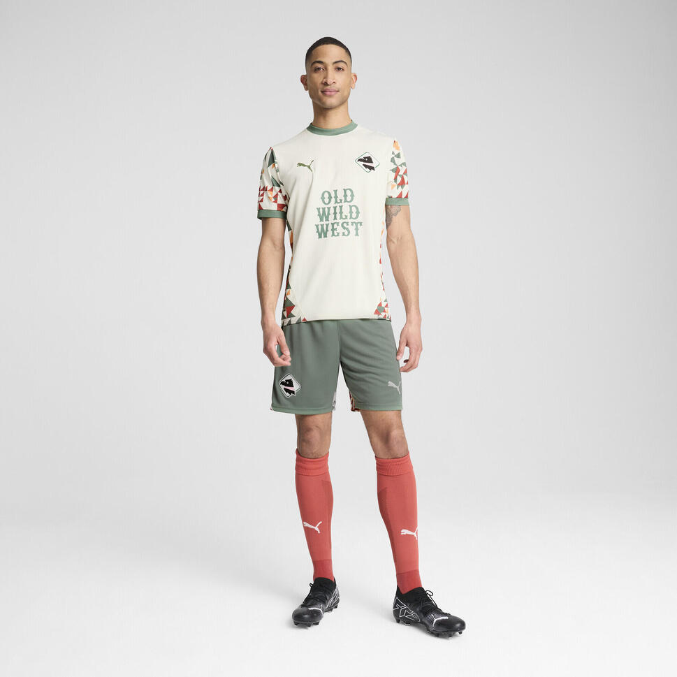 Męskie szorty Palermo F.C. 24/25 PUMA Eucalyptus Green