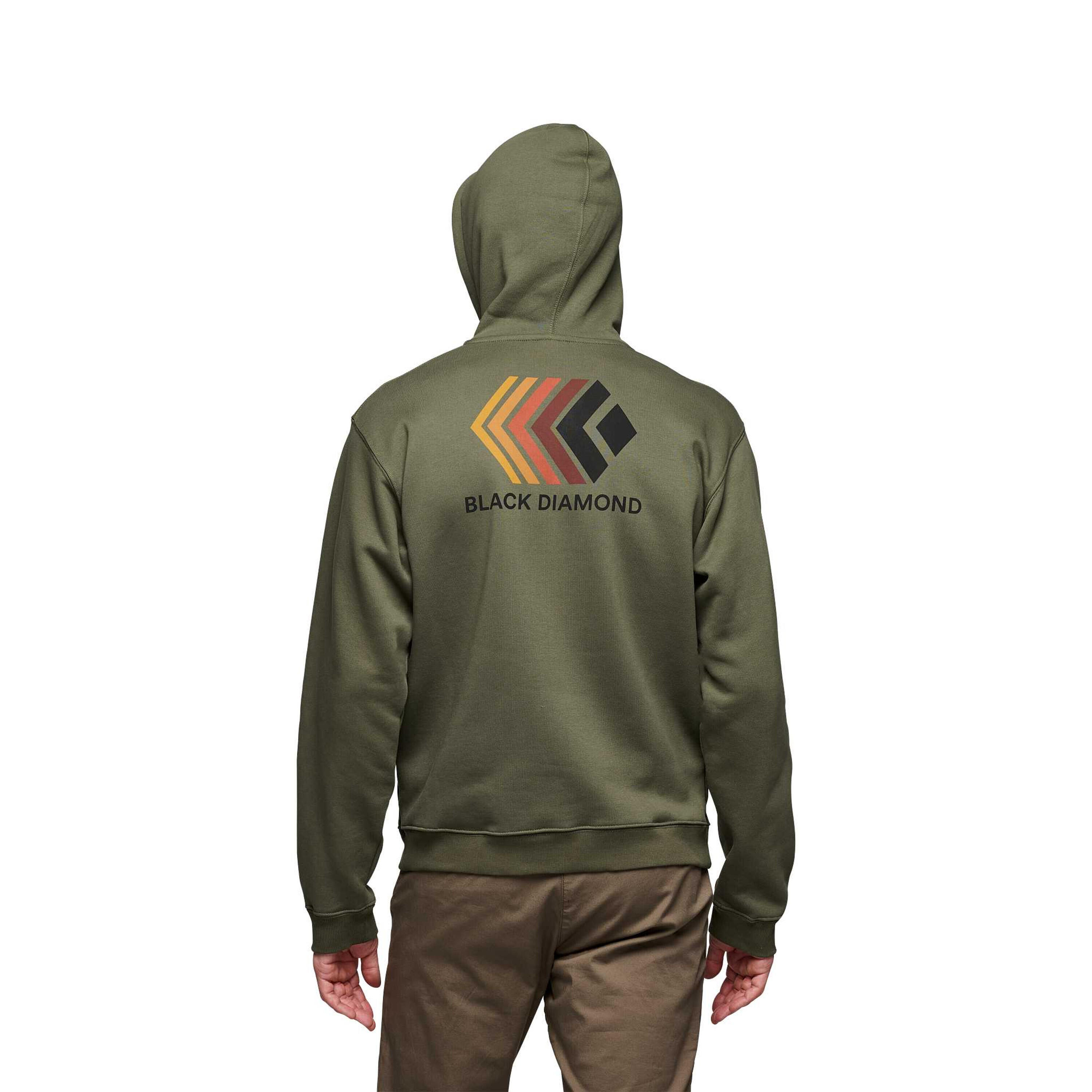 Sweatshirt à capuche full zip Black Diamond Faded 5/7