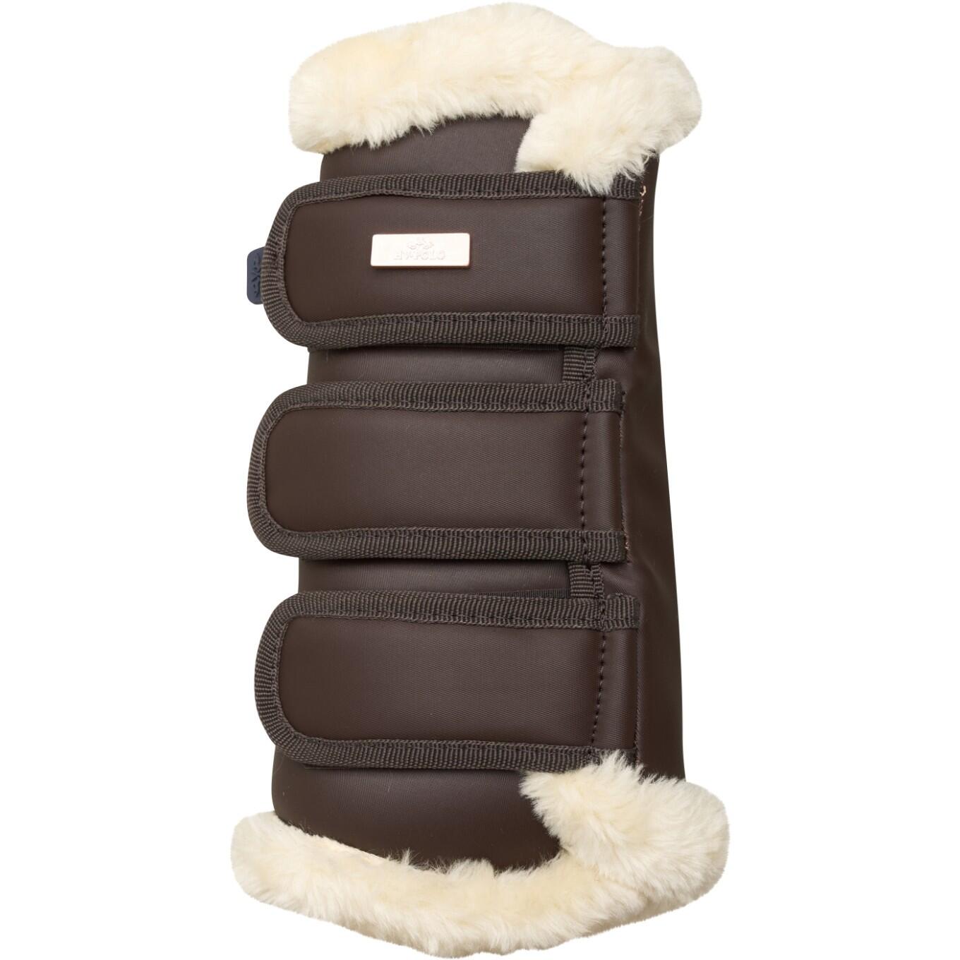 Dressur Gamaschen HVPCecile chocolate 1/1