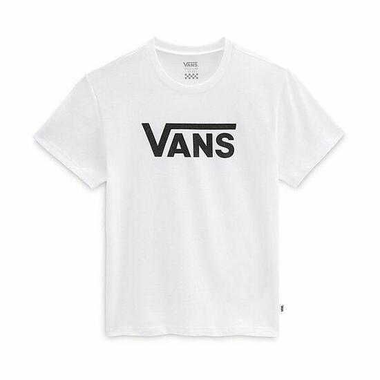 Camiseta de Manga Corta Infantil Vans Flying V Blanco