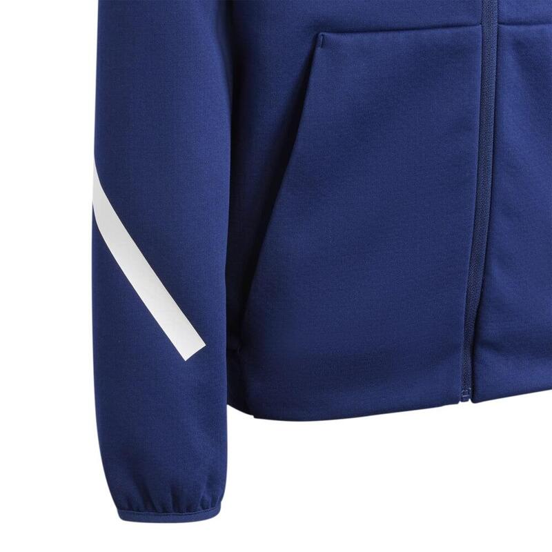 Gevoerde Hoodie Met Ritssluiting Adidas Voor Kinderen Frankrijk