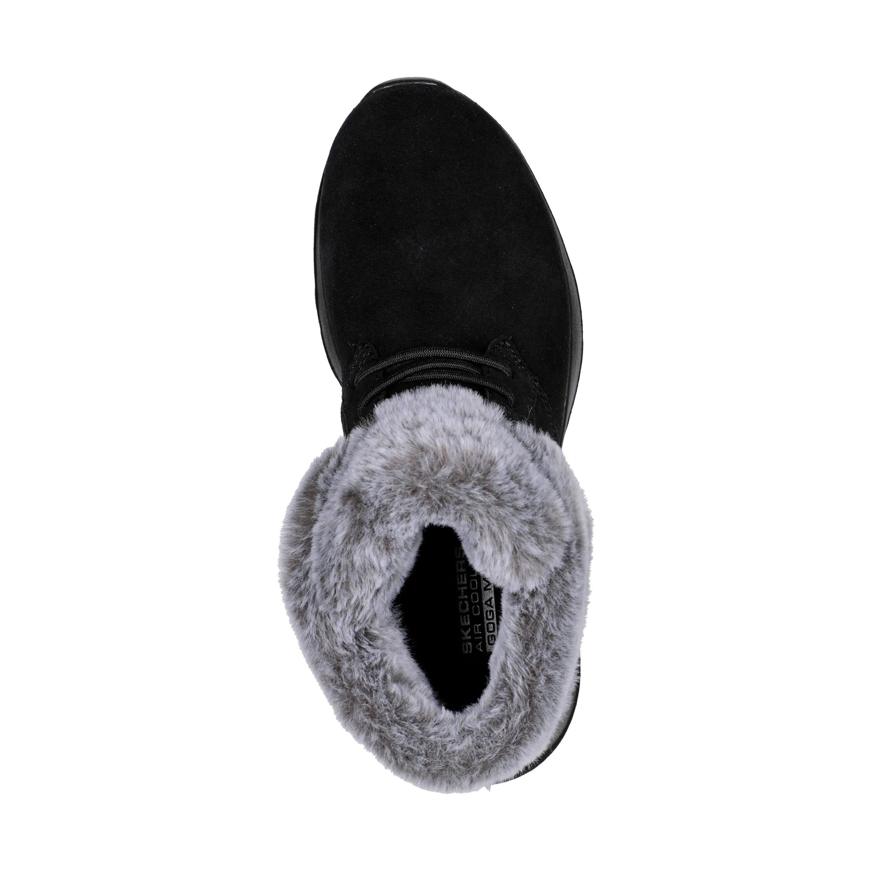Bottine à Fourrure Cuir Skechers On The Go Joy - Femme 4/5