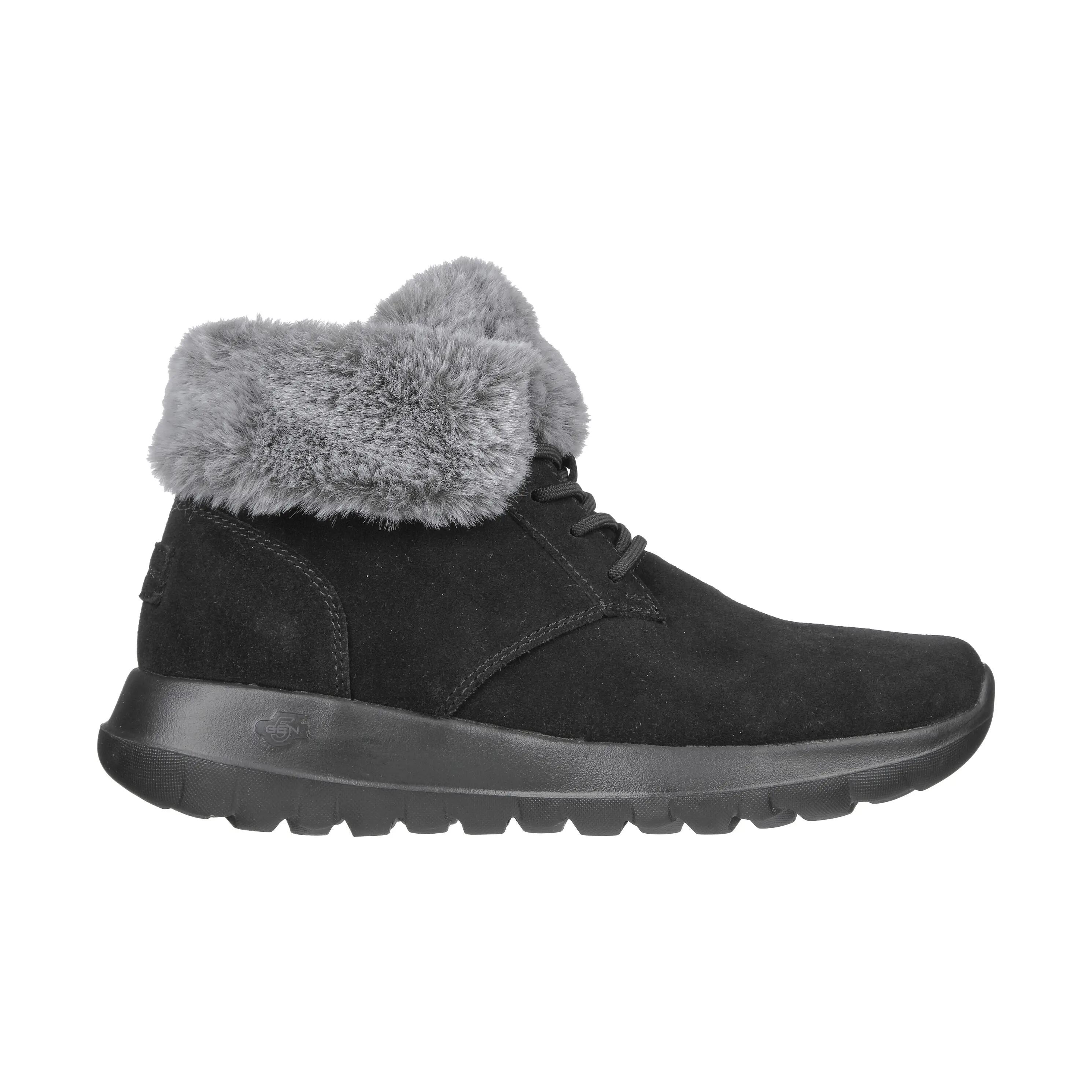 Bottine à Fourrure Cuir Skechers On The Go Joy - Femme 2/5