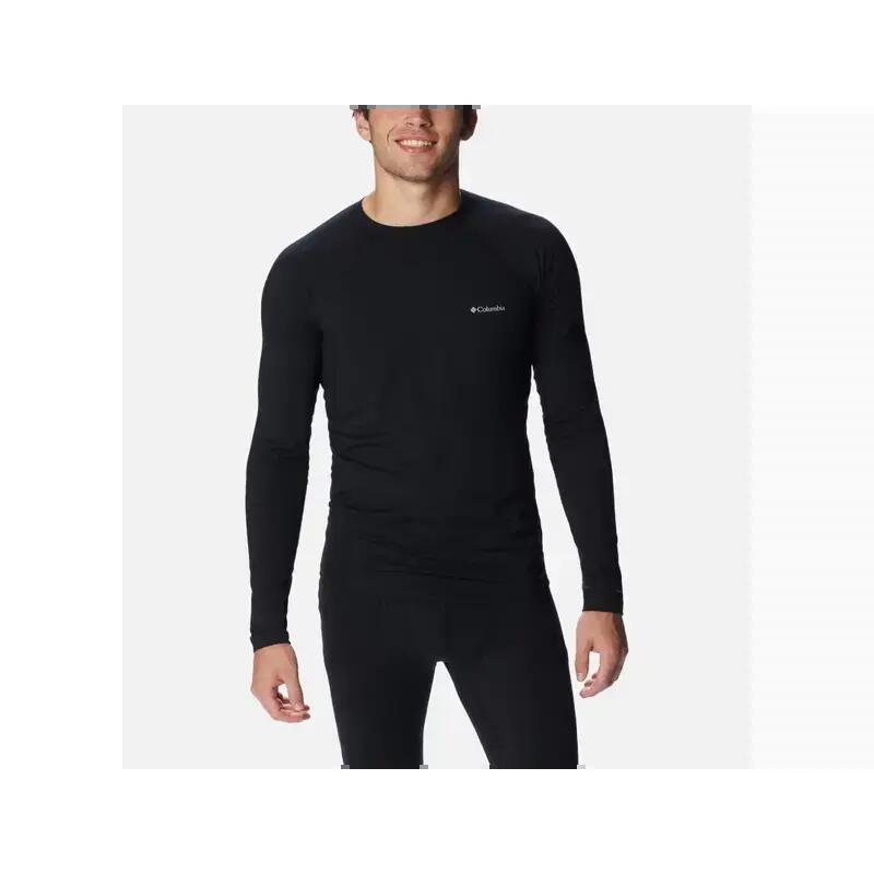Men’s Long Sleeve T-Shirt Columbia Midweight Stretch Black