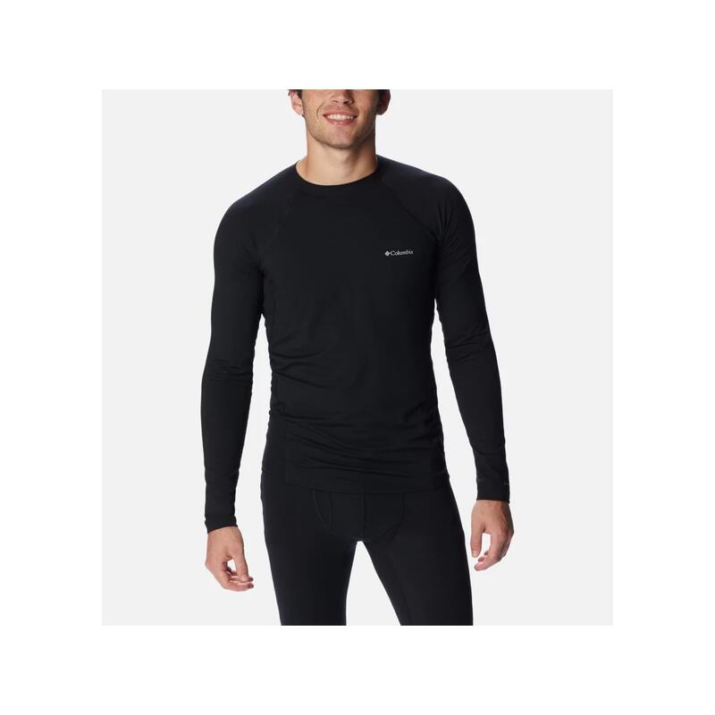 Columbia - Columbia Sous-vêtement Midweight Stretch Ls Top - Sous Maillot Manche Longue - Noir - 40 M - Decathlon