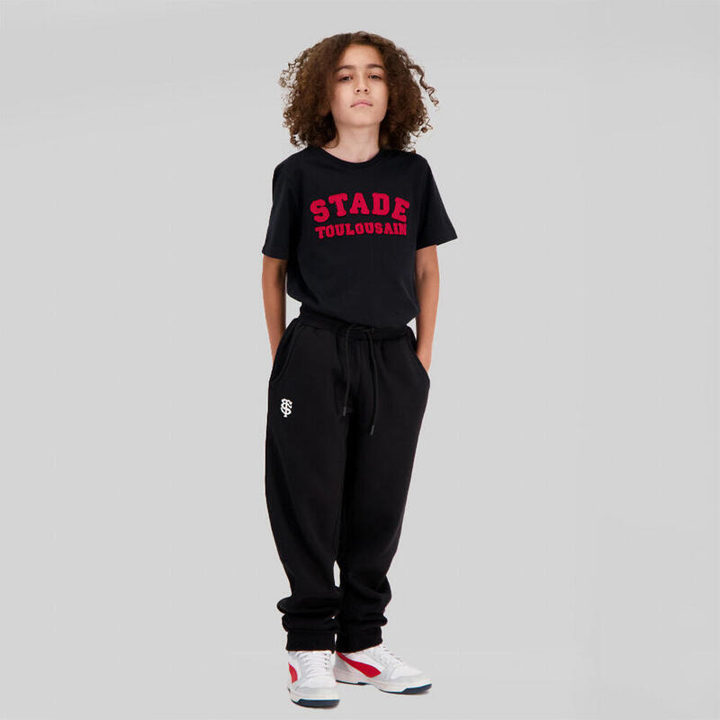 Jogging Noir Pour Enfant Stade Toulousain Nordic