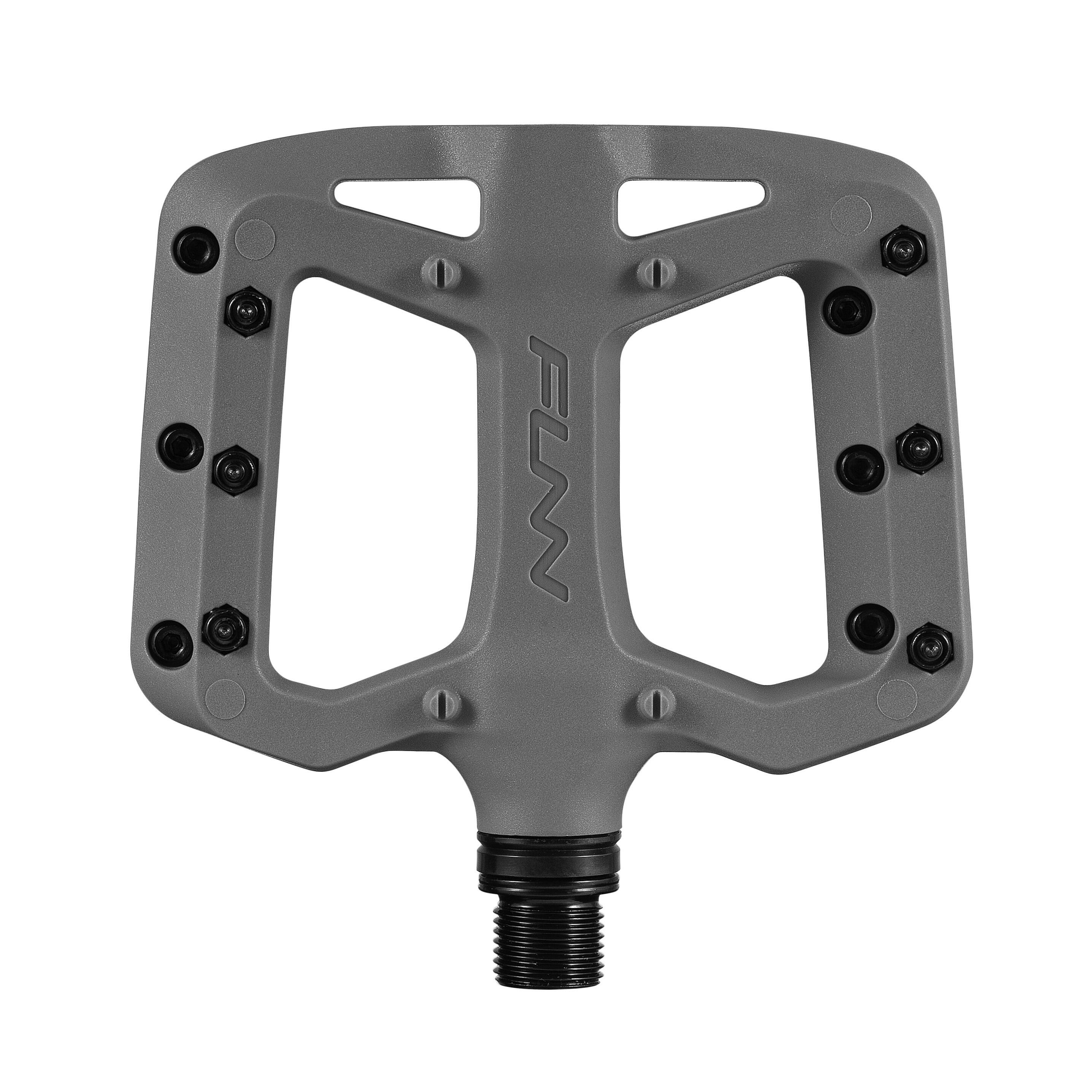 Lot De 2 Pédales Vélo Rabattables En Plastique - Anti-dérapantes, Avec Catadioptres - Pas De Vis 15mm, Longueur 10cm - Compatible Tous Vélos