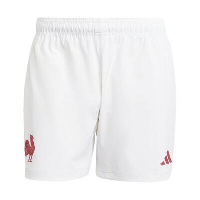 Xv de france thuisshort voor volwassenen adidas wit