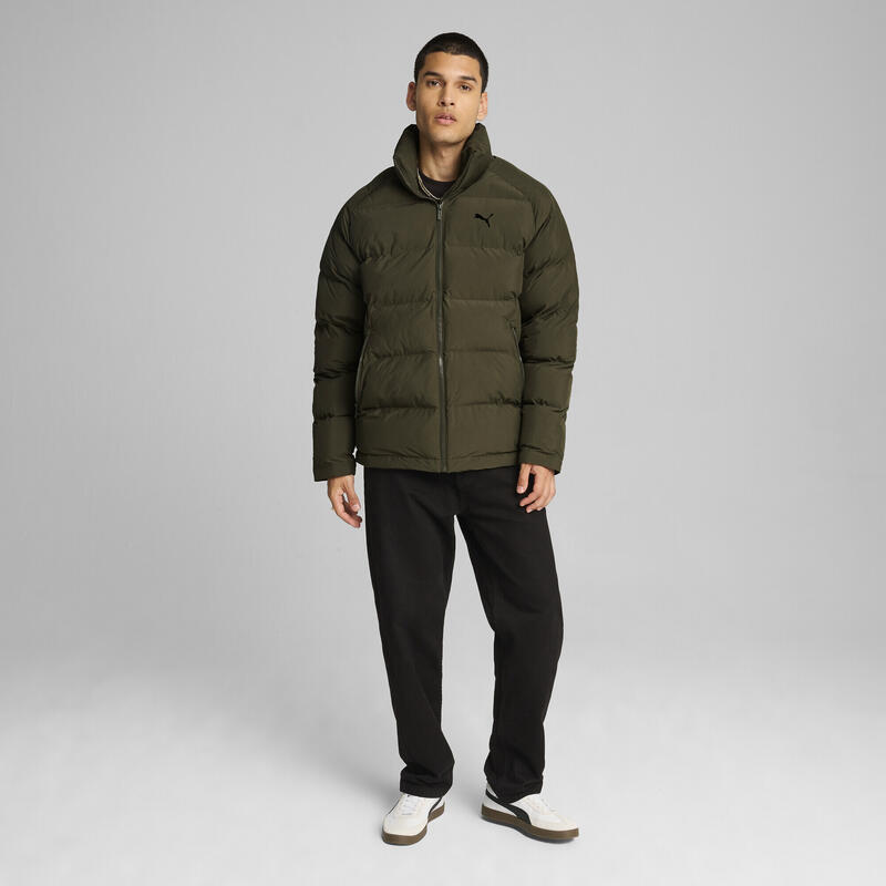 Veste en mono-matériau Homme PUMA Dark Olive Green