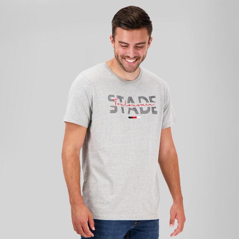 Heren T-shirt Sled Stade Toulousain Grijs