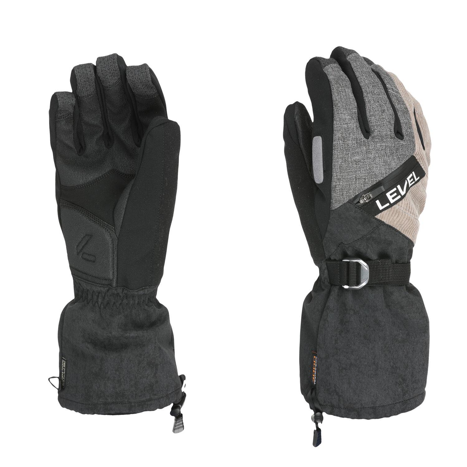 Level - Gants De Ski / Snow Star Pk Homme - Gants - Marron - 9 - Decathlon