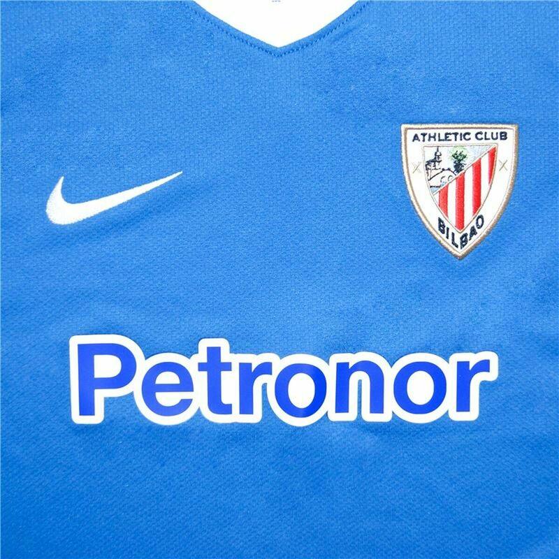 Camiseta de Fútbol de Manga Corta Hombre Nike Azul