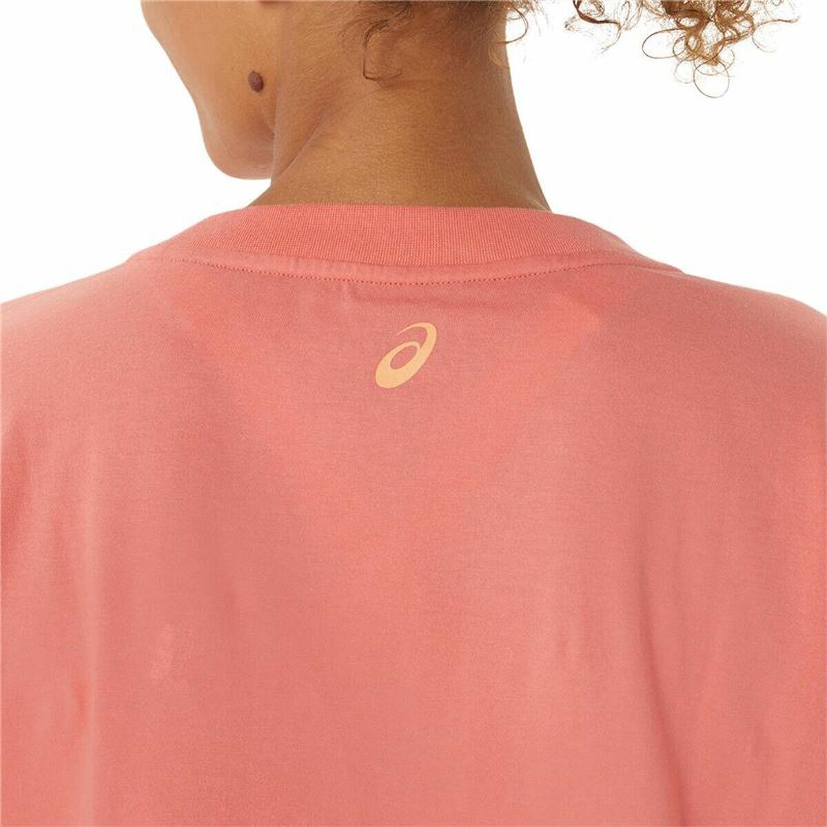 Maglia a Maniche Corte Donna Asics Tiger Rosa 5/5
