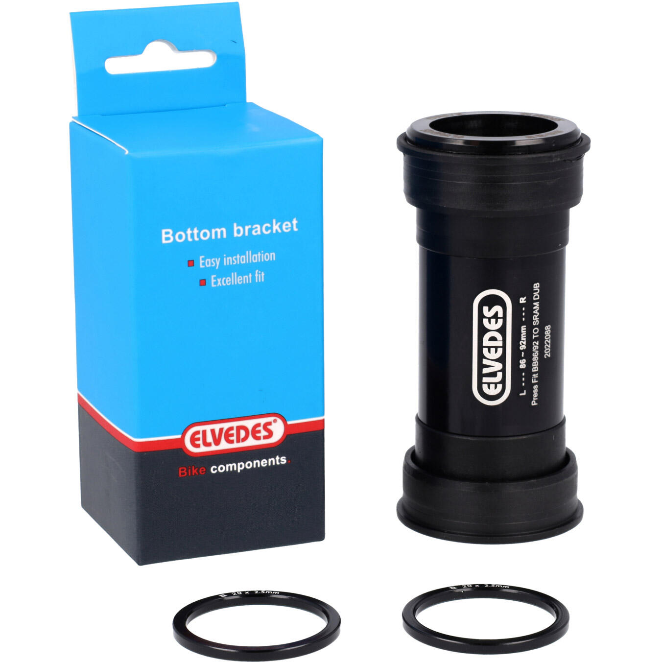 Trapas Elvedes Press-Fit Sram Dub BB86/92 2/5