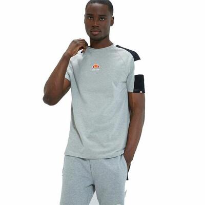 Heren-t-shirt met korte mouwen ellesse fosha grijs