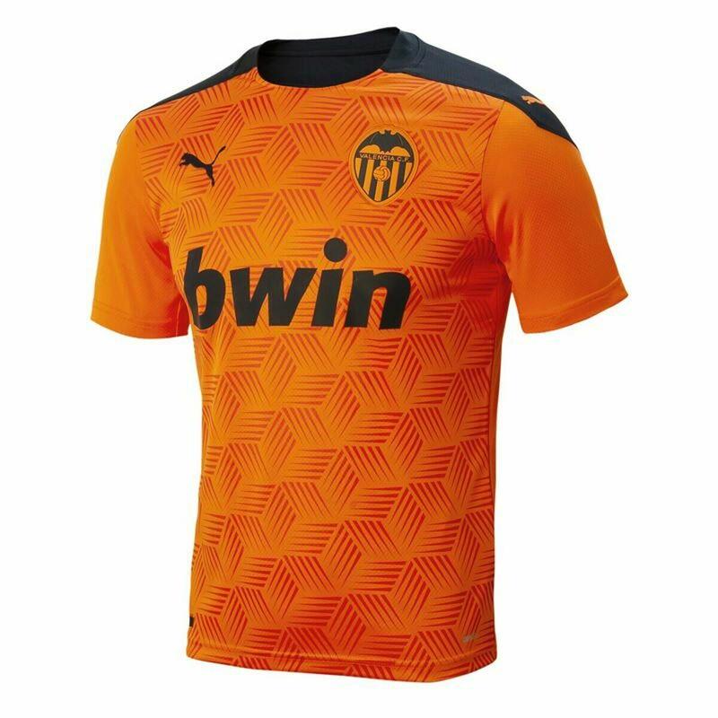 Camiseta de Fútbol de Manga Corta Hombre Puma Valencia CF 2 Naranja