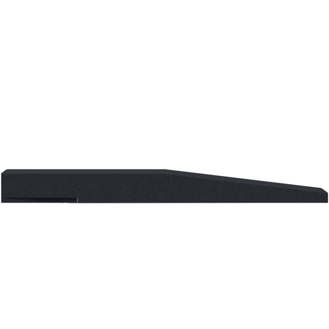 Gummirampenprofil mit wasserdichter SBR-Schicht 2/7