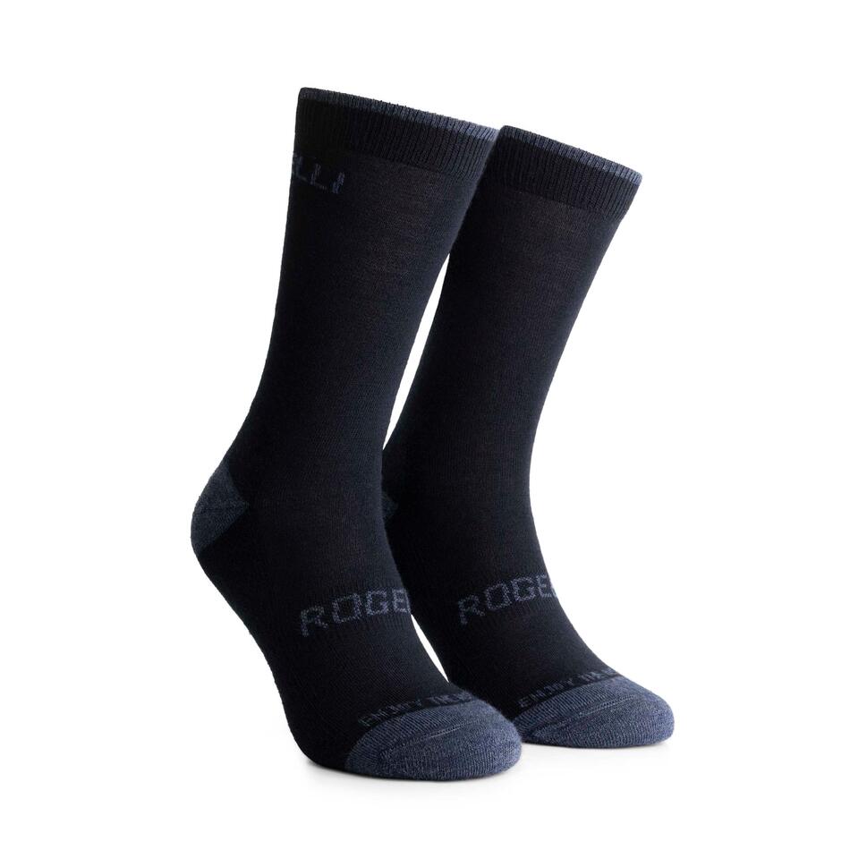 Skarpetki zimowe unisex Rogelli Merino z owczej wełny 2-pack