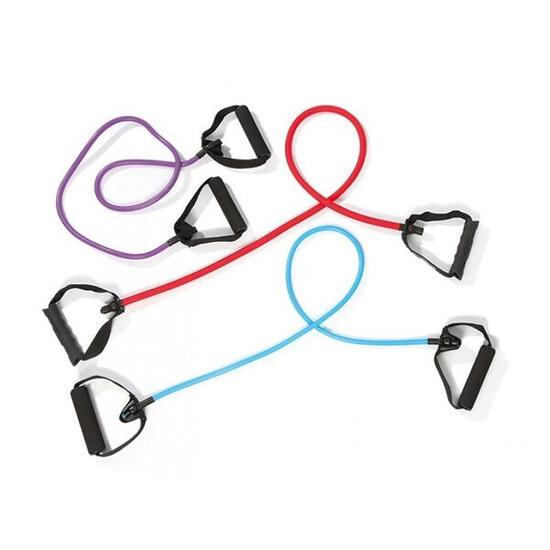 Gummibänder Und Gewichte - Fitness Tube Violett Medium