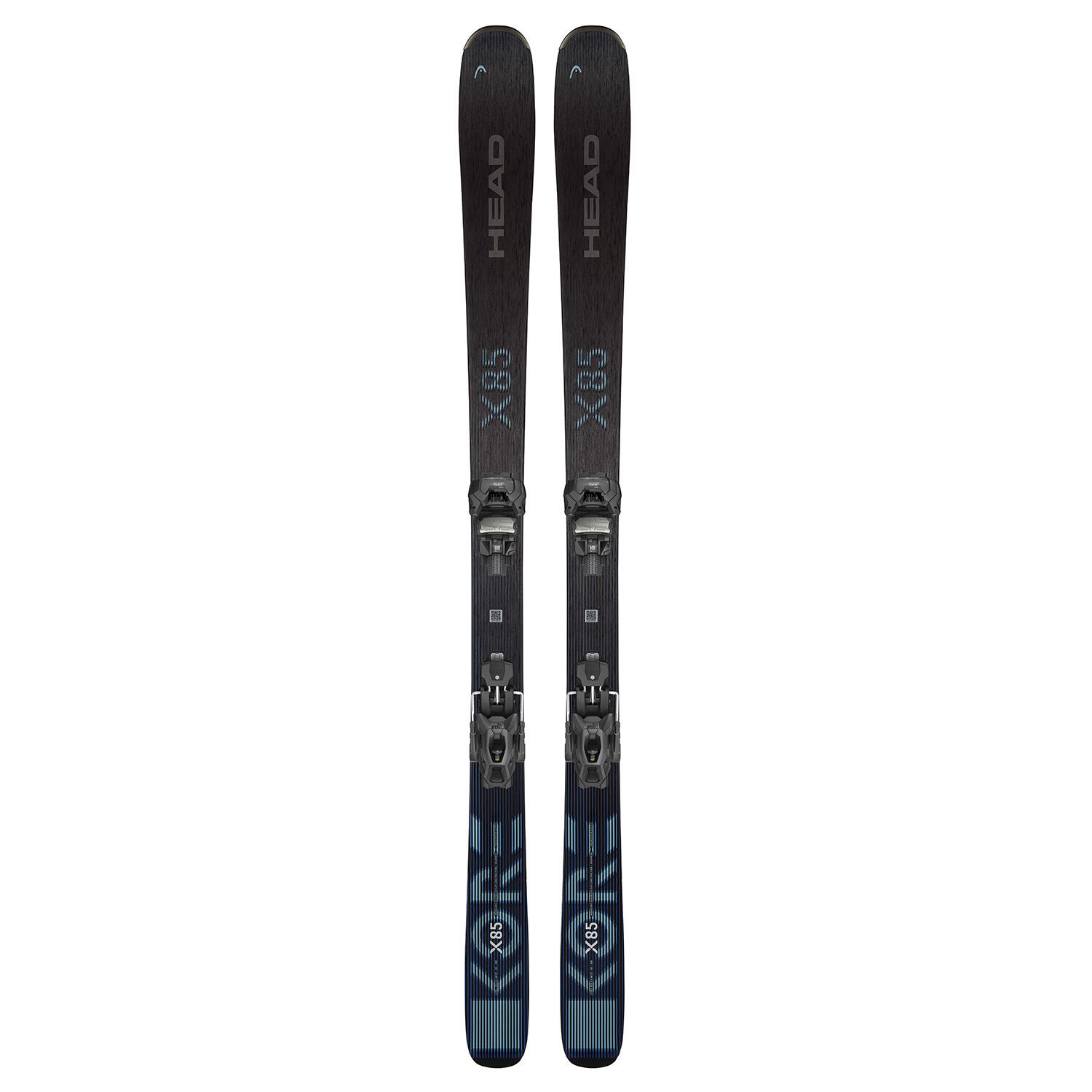 Bastoni Da Sci Head Kore Nero Antracite – Alluminio 7075, Impugnatura Race Grip, Punta In Acciaio, Unisex Adulto