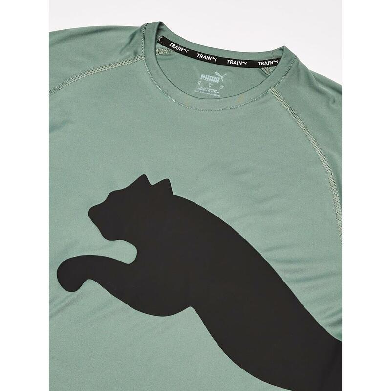 Camiseta de Manga Corta Hombre Puma Verde