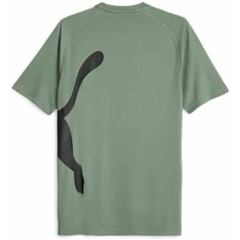 Camiseta de Manga Corta Hombre Puma Verde