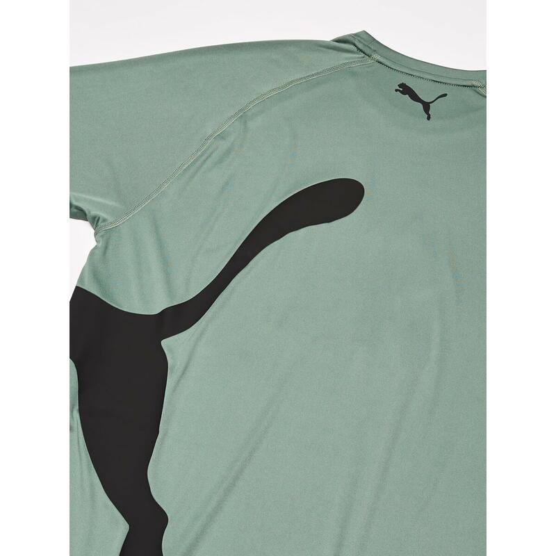 Camiseta de Manga Corta Hombre Puma Verde