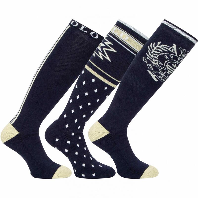 Paires de chaussettes équitation femme HV Polo Harper