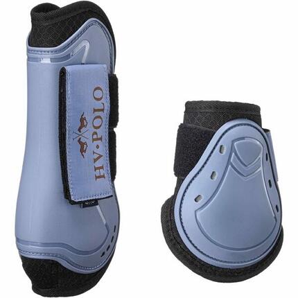 Otwierane ochraniacze na nogi dla koni z osłonami na kopyta HV Polo Classic