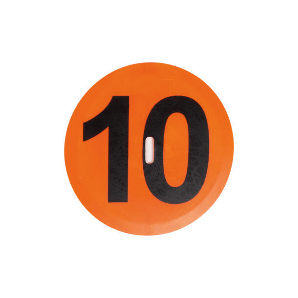 Marqueurs au sol numérotés de 1 à 10 Sporti 4/4
