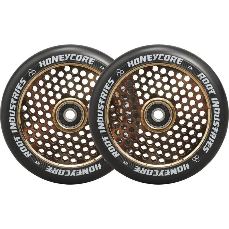 Roue de trottinette Root Industries Honeycore (x2)      7450€    ROOT Roue de trottinette Root Industries Honeycore (x2)Vendu exclusivement en ligne   