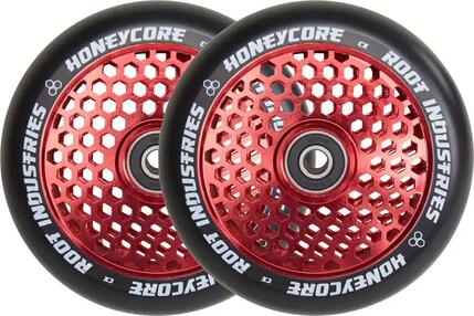 Root Industries Honeycore 120mm Stuntstep Wielen Red120mm