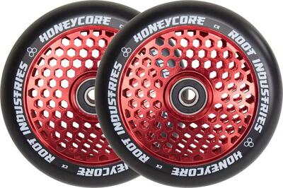 Root industries honeycore 120mm stuntstep wielen red