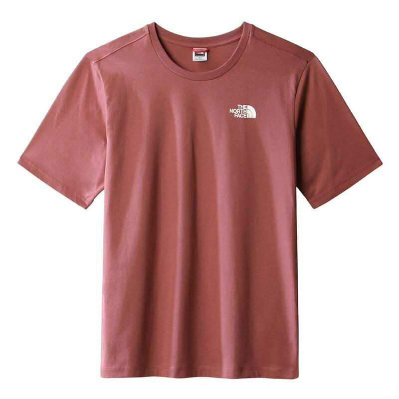 Camiseta de Manga Corta Mujer The North Face Granate