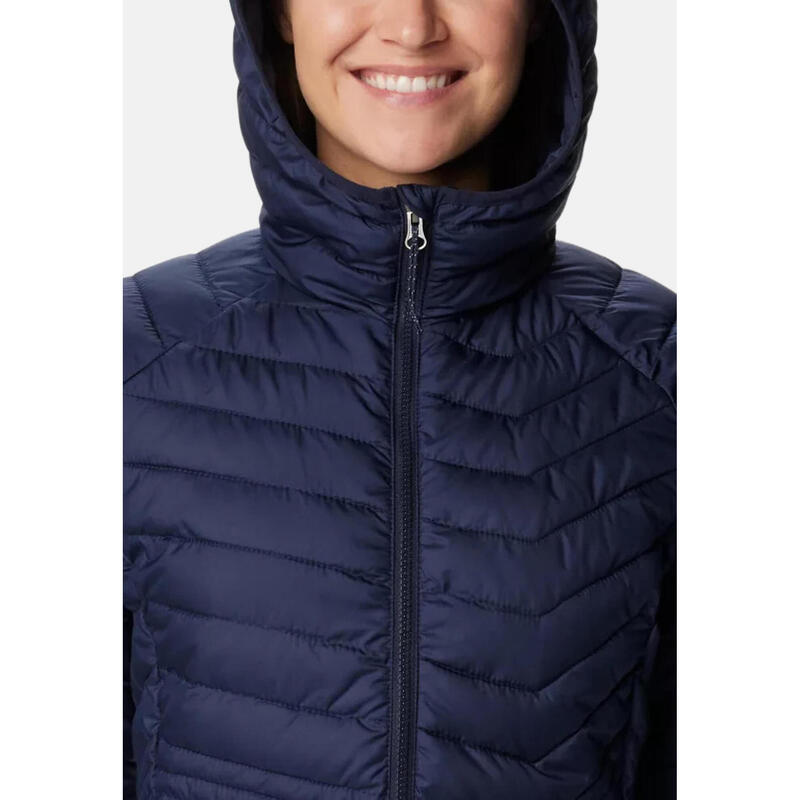 Geaca Femei Columbia Powder Lite Mid - albastru