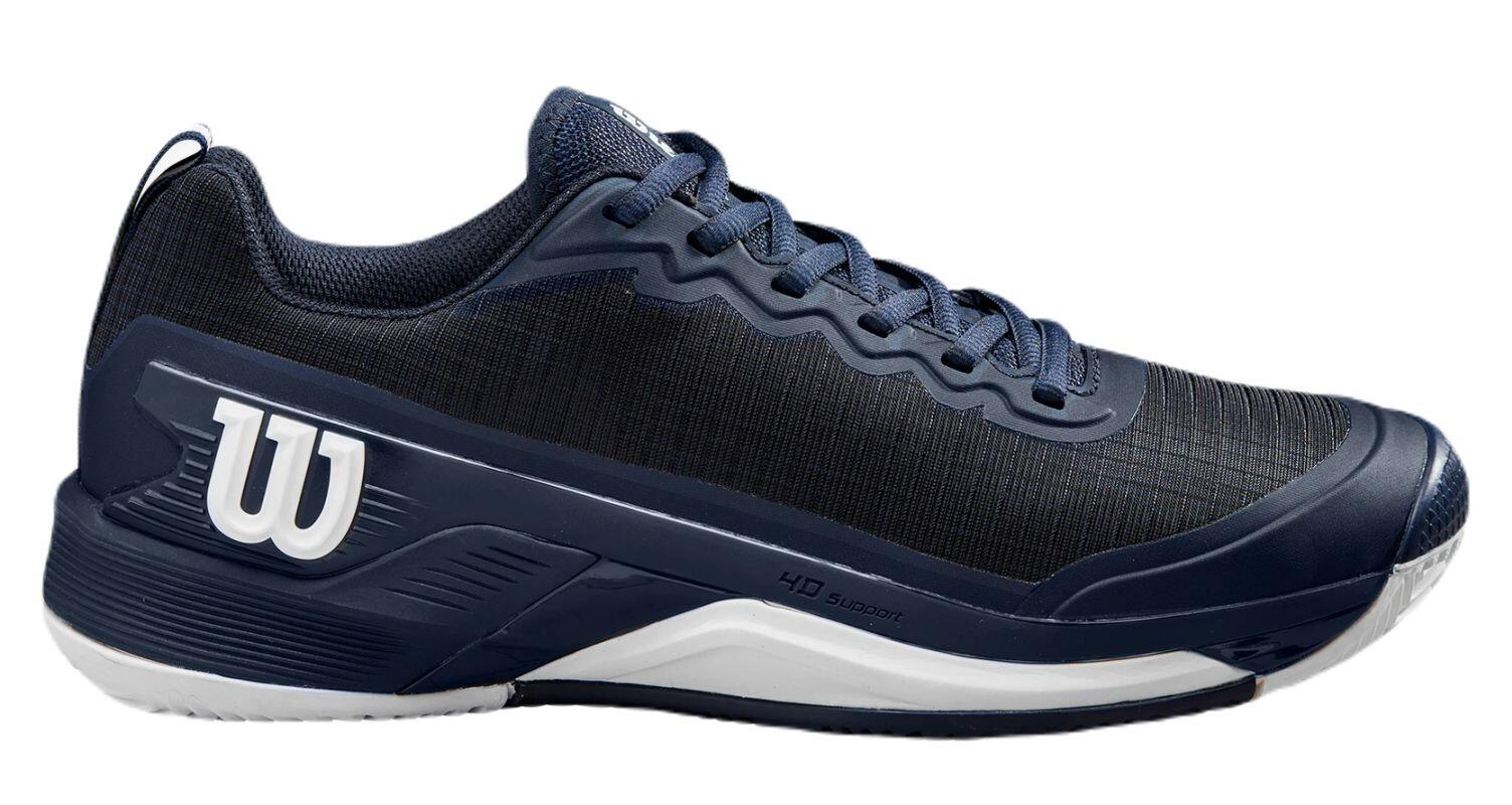 Zapatillas Wilson Rush Pro 4.5 Clay Azul Marino -  - 44 2/3 2/6