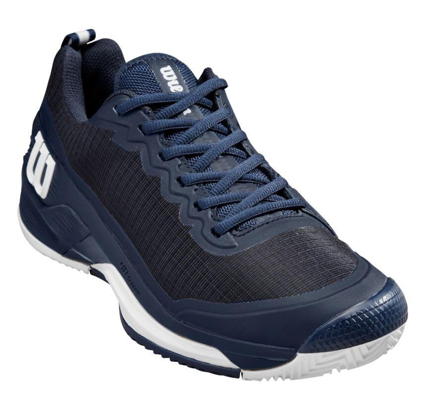 Zapatillas Wilson Rush Pro 4.5 Clay Azul Marino -  - 44 2/3 1/6