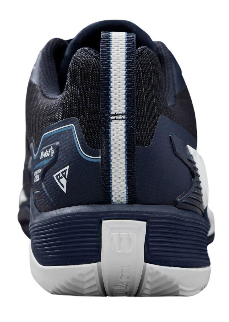 Zapatillas Wilson Rush Pro 4.5 Clay Azul Marino -  - 44 2/3 4/6