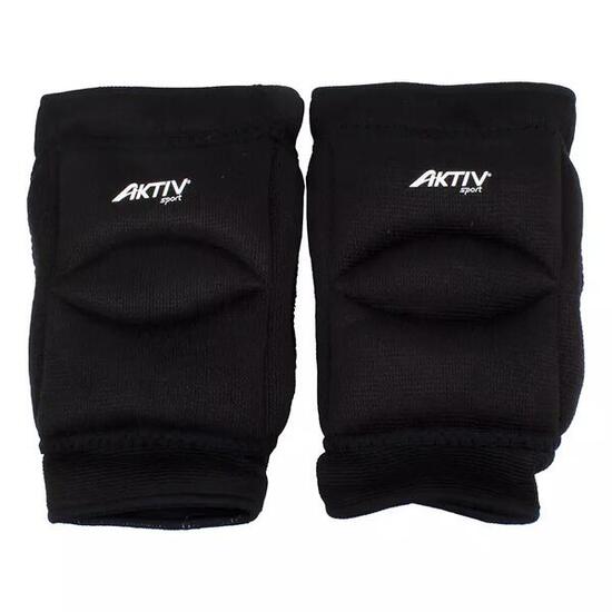 Knieschoner Aktivsport gepolstert schwarz Größe: L