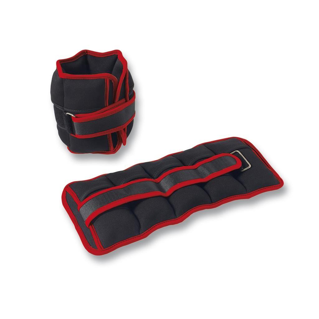 ROVERA Pár nastavitelných zápěstních/kotníkových závaží až do 2 kg každý